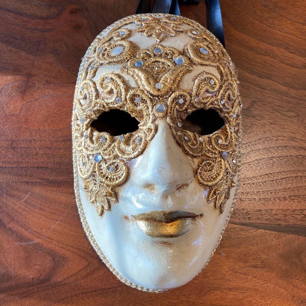 Venetian Paper Mache Face Mask